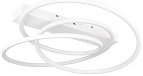 Plafoniera LED bianca dimmerabile 49x64 cm Darvin - Trio