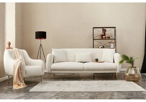 Divano letto bianco 210 cm Simena - Balcab Home
