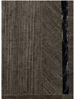 CMO Paris Carta da parati Sisal Carre - Noir