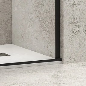 Kamalu - Box walk in scorrevole 170 cm finitura nera | KNM4000W-N