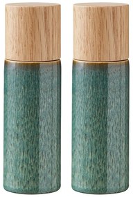 Set macina pepe e sale verde in ceramica 2 pz Gastro Green – Bitz