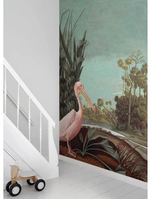 Fotomurale ESTA Pellicano tropicale, verde 200X279 cm