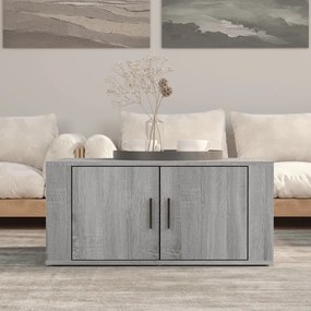 Tavolino Da Salotto Grigio Sonoma 80x50x36 Cm Legno Multistrato /