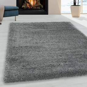 Tappeto grigio 80x150 cm Fluffy - Ayyildiz Carpets