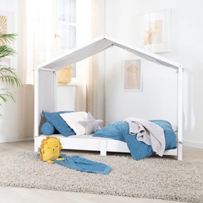 Box letto bianco 70x140 cm Montessori - Roba