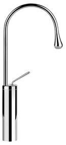 Miscelatore lavabo alto bocca corta senza scarico cromo goccia 33809 Gessi