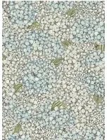 Cole & Son Carta da parati Ortensia - Blue/ Cream