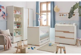 Cassettiera bianca per bambini Snap - Pinio