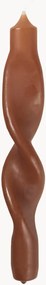 Set di 2 candele a bastoncino fatte a mano Twist