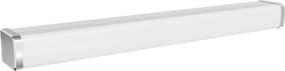 Lampada LED 15W 60cm da Specchio Bagno Cromata IP54 - da Parete Colore Bianco Naturale 4.000K