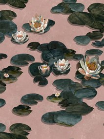 Coordonne Tapete Nenufares Lagoon - 8000004N