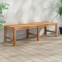 Panchina da Giardino 150 cm in Legno Massello di Teak 316627