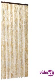 vidaXL Zanzariera Beige 90x220 cm Ciniglia