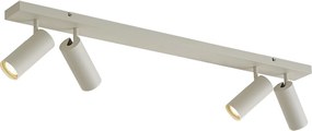 Faretto da soffitto moderno beige 4 luci regolabile - Renna