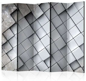 Paravento  Gray background 3D II [Room Dividers]  Colore ---, Dimensioni e Misure 225x172