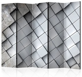 Paravento Gray background 3D II [Room Dividers]