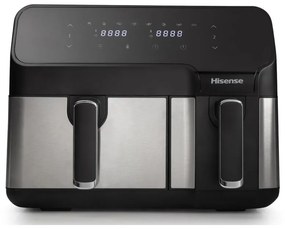 HAF2900D Friggitrice ad Aria Calda Doppio Cestello 1700 w Nero - Hisense