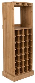 Portabottiglie in legno di abete per 28 bottiglie Claude - Dutchbone