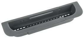 Scolapiatti allungabile per lavello grigio in plastica 49,5x8,5 cm Fino – Wenko