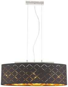 Globo 15229H2 - Lampadario a sospensione con filo CLARKE 3xE27/60W/230V