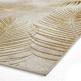 Tappeto beige/oro 230x160 cm Creation - Think Rugs