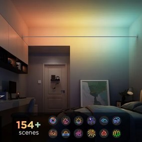 Govee - Striscia LED sospesa RGBICWW/36W/24V 4m Skyline Matter Wi-Fi