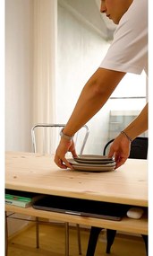 Tavolo da pranzo in pino massiccio 75x134 cm Tuck – Karup Design