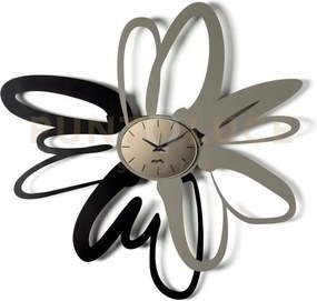 Orologio da parete shodo fango,nero,velour luxe bronzo