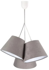 Lampadario a sospensione con filo AMBROSIA 3xE27/60W/230V