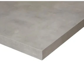 Top per lavabo Remix SENSEA L 60.4 x H 3.8 x P 49 cm grigio cemento truciolare, disponibile su misura