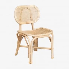 Confezione da 2 sedie da giardino in rattan Caleb NATURAL - Sklum