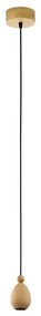 Eglo 32543 - Plafoniera YORTH 1xE27/60W/230V rovere