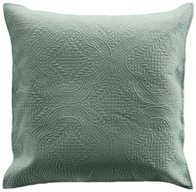 Set con copriletto e federa verde in microfibra 240x260 cm Romane – douceur d'intérieur