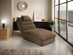 Chaise longue Pantelleria poltrona relax - Tessuto nocciola chiaro