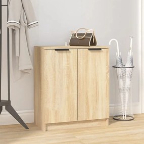 Scarpiera Rovere Sonoma 59x35x70 Cm İn Legno Multistrato /
