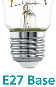 Lampadina LED con calotta sferica a specchio A60 E27/7W/230V 2700K - Eglo 11834