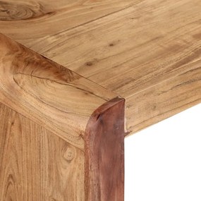 Panca 160x38x45 cm in legno massello di acacia