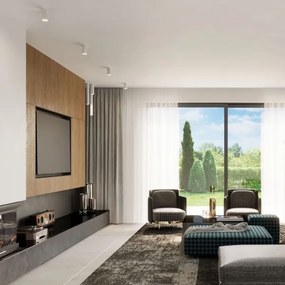 Sollux SL.0998 - Faretto LAGOS 1xGU10/10W/230V 40 cm bianco