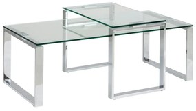 Tavolini in argento in set di 2 Katrine - Actona