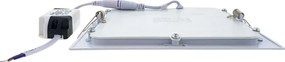 Lampada LED da incasso SQUARE LED/12W/230V 2700K