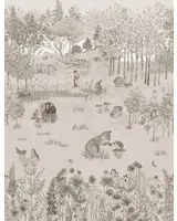 Little Greene Carta da parati Potter's Woodland - Stone
