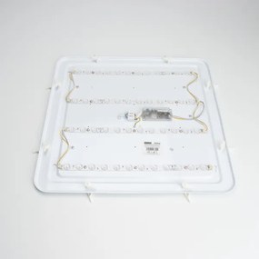 Brilagi - Plafoniera LED dimmerabile SMART, 36 W/230 V, 53×53 cm, Wi-Fi Tuya + telecomando