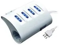 multipresa da tavolo 4 bipasso + 2 schuko + 2 usb fer307635