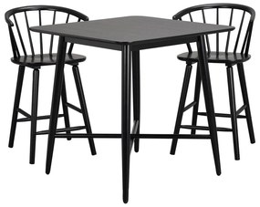 Tavolo da bar nero Lotta - Rowico