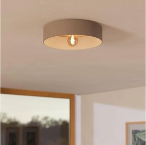 Eglo 900838 - Plafoniera DUAIA 1xE27/40W/230V marrone