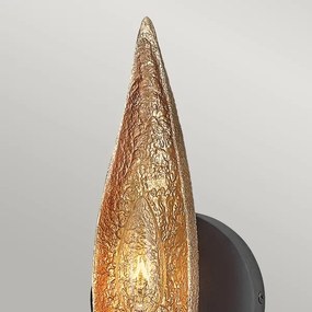 Quintiesse QN-WILLOW1-CBK - Lampada da parete WILLOW 1xE14/40W/230V oro/nero