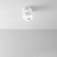 Faretto Spot Led Rotondo Orientabile Camera Bianco Led Grande