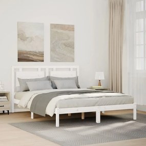 Giroletto Extra Lungo Senza Materasso Bianco 140x210cm Massello /