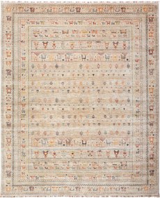 Samarkand Tappeto 300x250 Grigio (Pakistan) Annodato A Mano