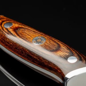 Gudaro - Coltello da chef in acciaio damasco FENG 8", 67 strati d'acciaio, lunghezza 20 cm